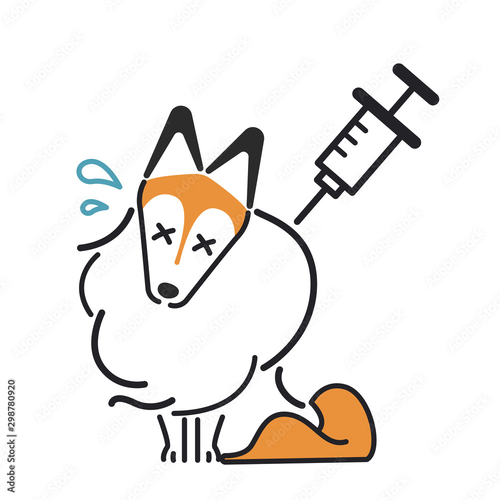 注射 犬 嫌がる シェットランドシープドッグ Stock Vector Adobe Stock 注射 犬 嫌がる シェットランドシープドッグ Stock Vector Adobe Stock