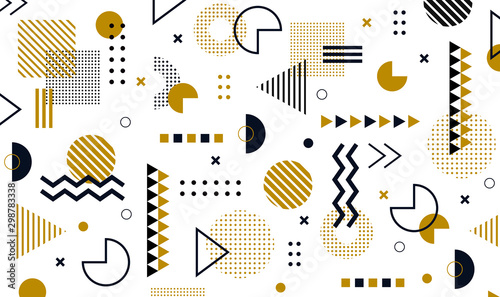 Mega set of memphis design ...