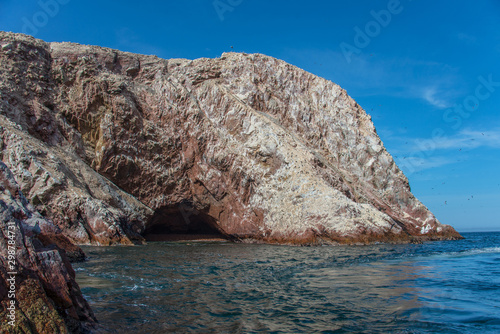 Ballestas Islands in the Pacific Ocean (National Reserve Paracas, Peru)