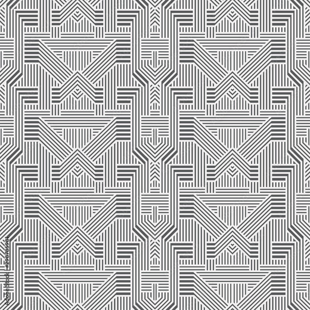 Seamless geometrical vector template. Seamless geometrical vector template.