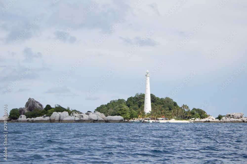 Lighthouse in Lengkuas Island