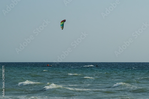 paradise coast kiting on the beach extreme sports and recreation