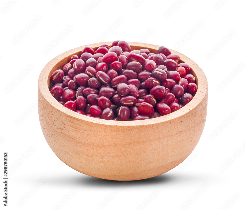 adzuki bean isolated on white background adzuki bean isolated on white background