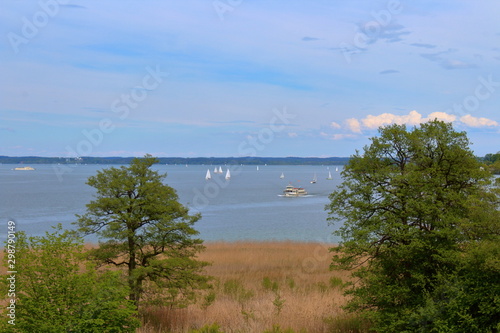 Chiemsee Lake in Bavaria  Germany