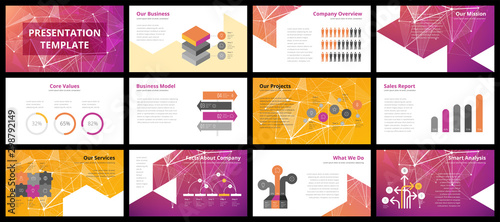 Business presentation templates