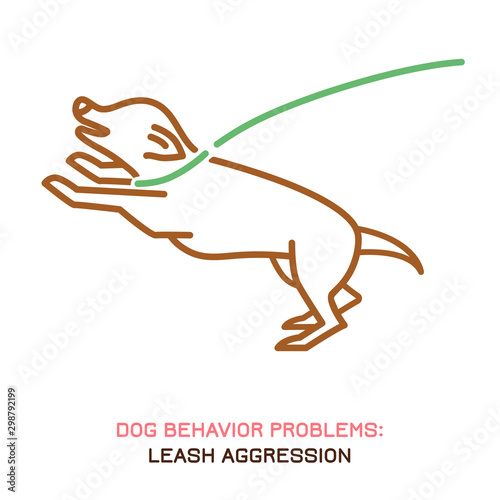 Dog Behavior Problem Icon