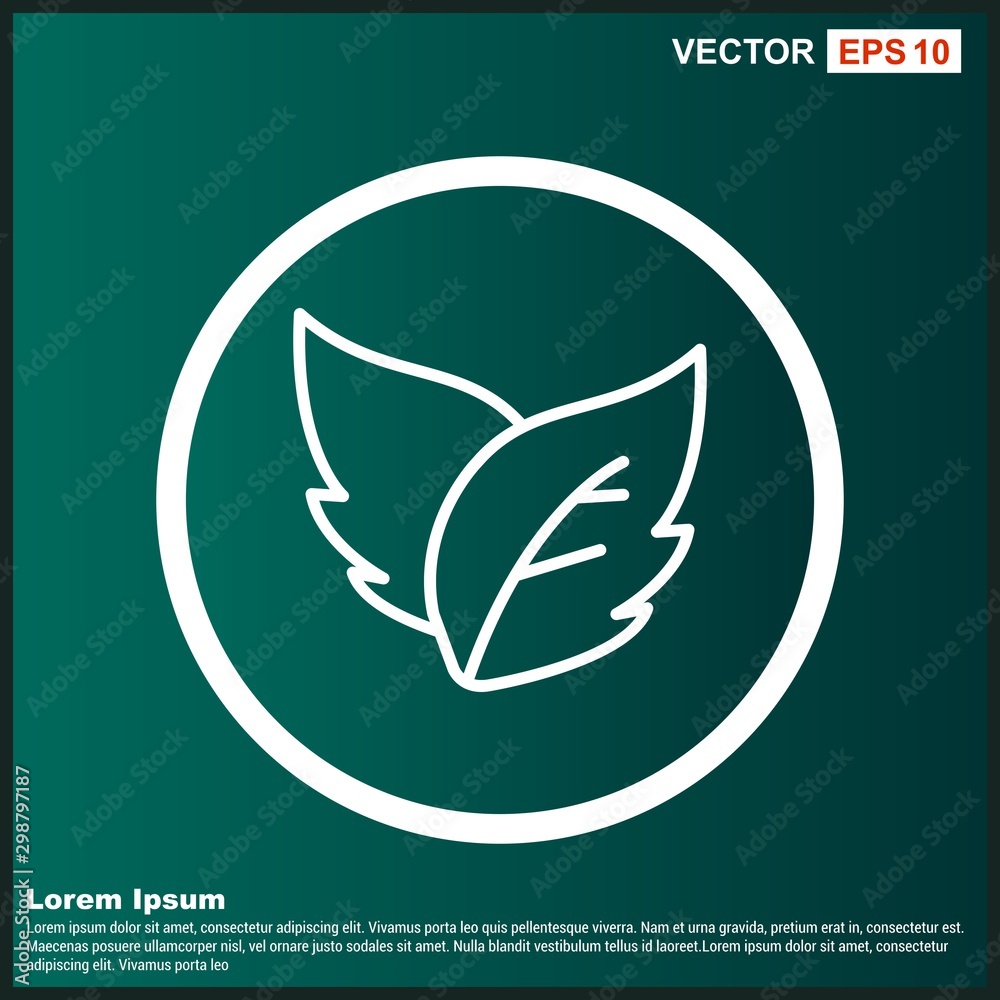Leaves Icon For Your Design,websites and projects. Leaves Icon For Your Design,websites and projects.