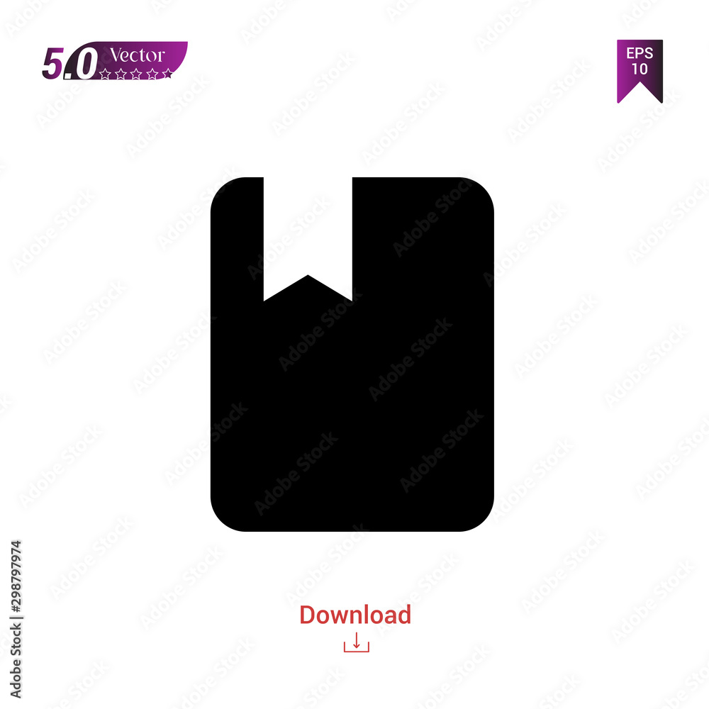 Outline Black bookmark icon vector isolated on white background. Graphic design, material-design icon, mobile application, logo, user interface. EPS 10 format vector Outline Black bookmark icon vector isolated on white background. Graphic design, material-design icon, mobile application, logo, user interface. EPS 10 format vector