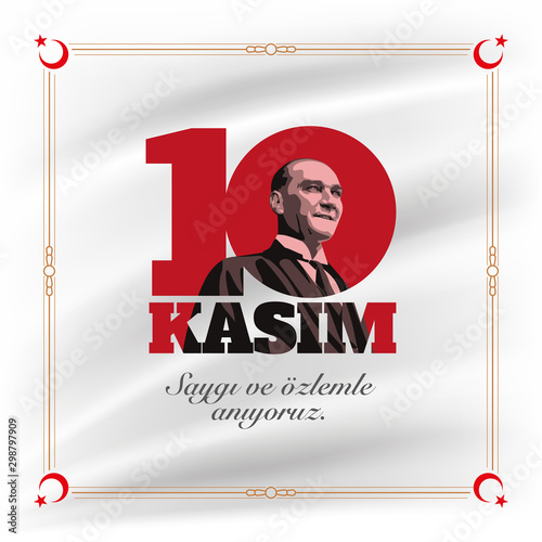 Mustafa Kemal Ataturk’s Death Day anniversary photo