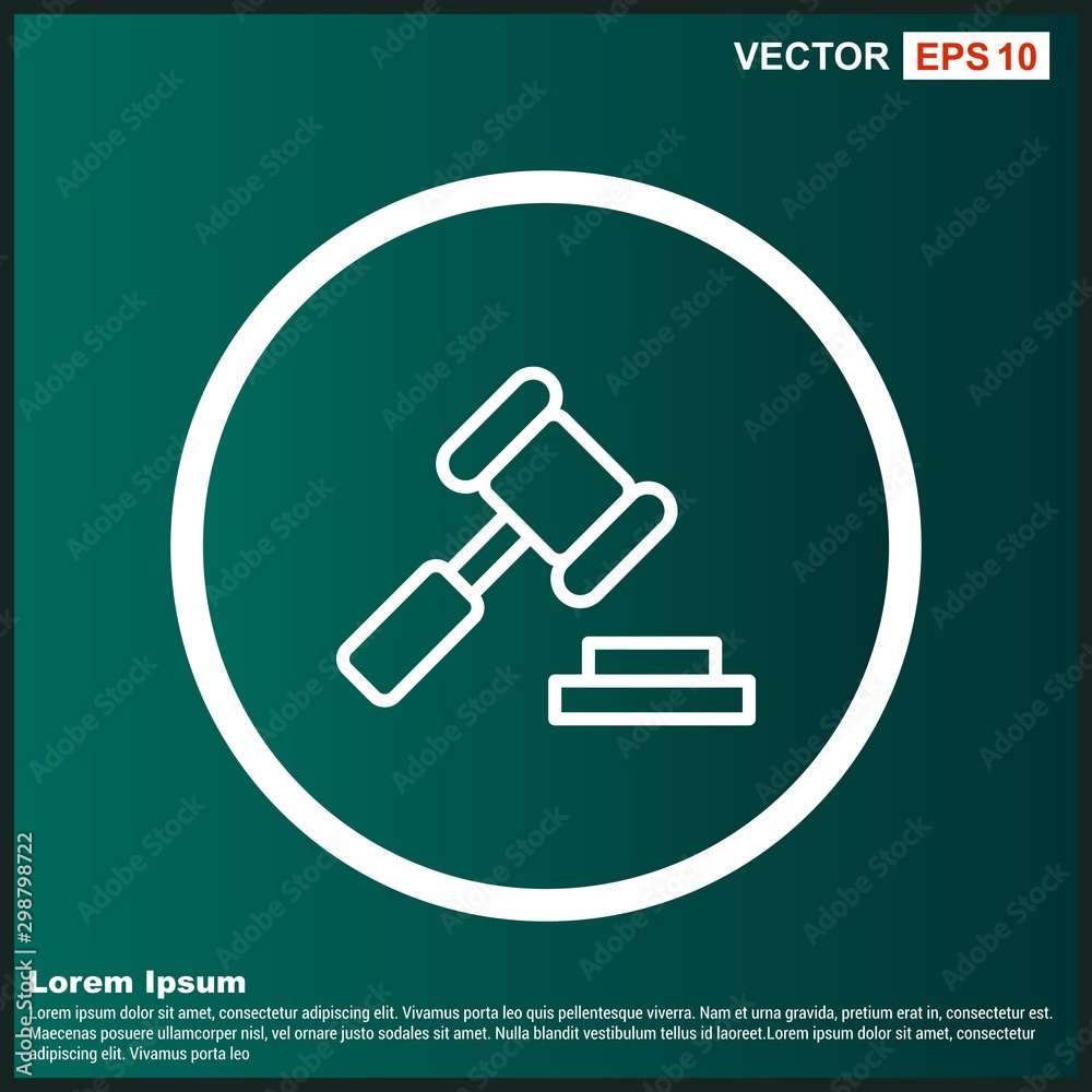 Law Hammer Icon For Your Design,websites and projects. Law Hammer Icon For Your Design,websites and projects.