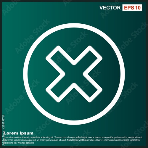 Multiply Icon For Your Design,websites and projects.