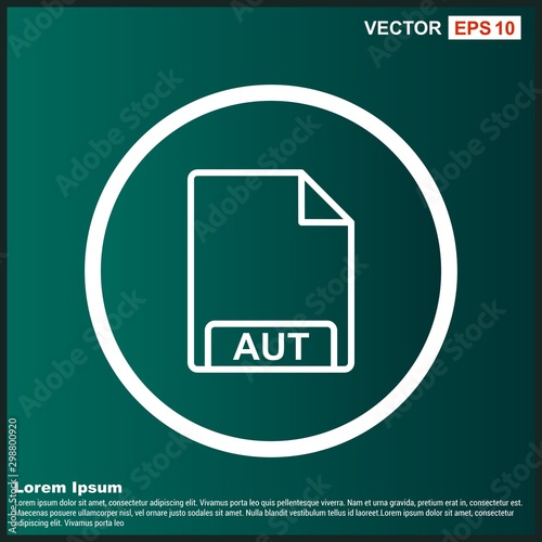 AUT Icon For Your Design,websites and projects.