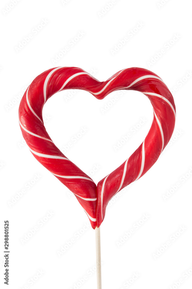Heart shaped lollipop Heart shaped lollipop