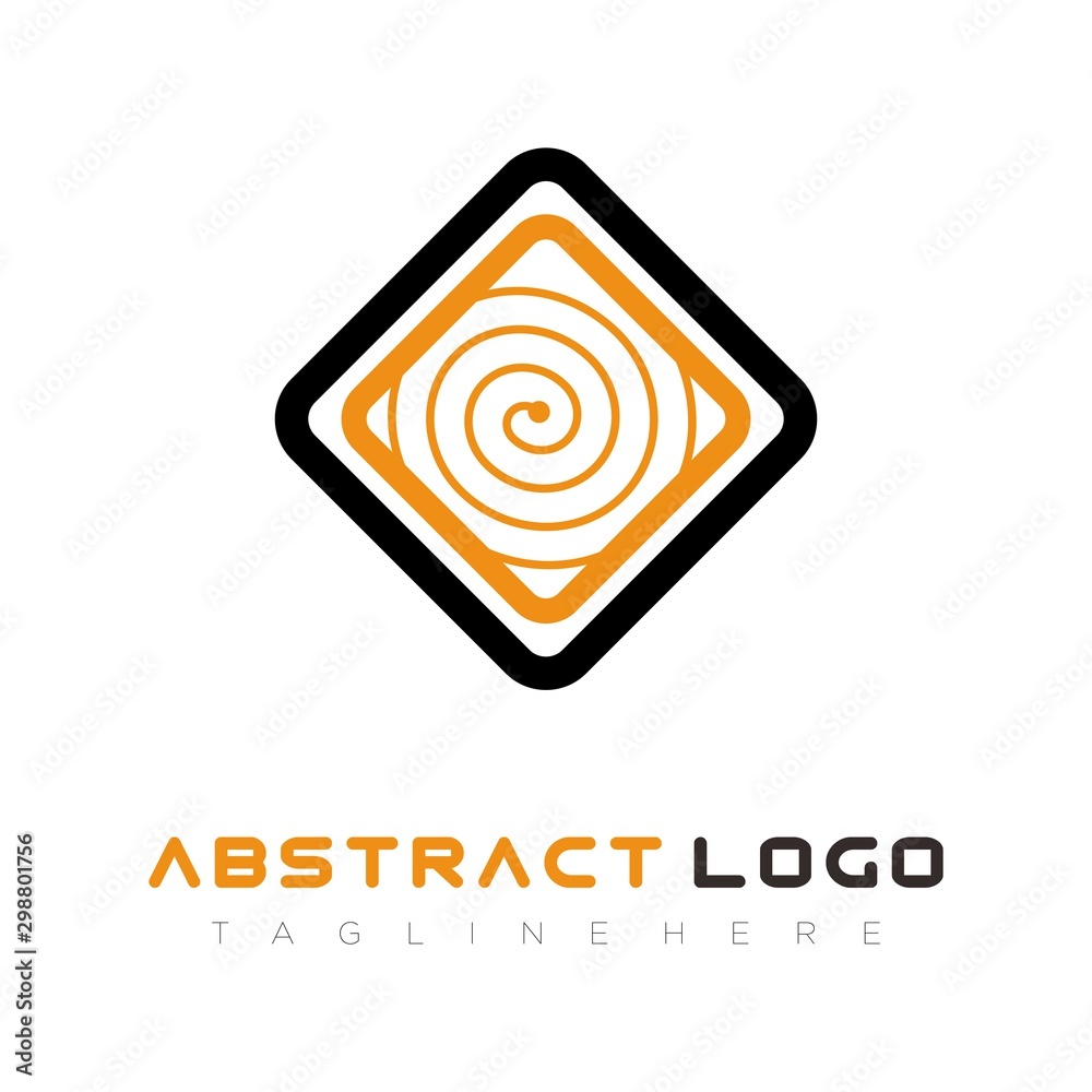 Obraz premium Square Simple Logo Design