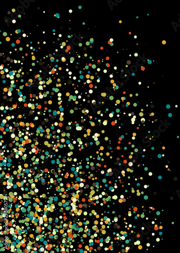 Colorful Universe Distribution Computational Generative Art background illustration