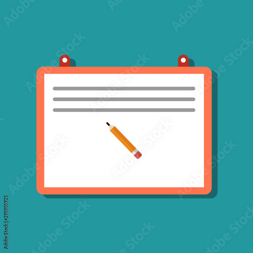 Whiteboard for notes, Appointment schedule in advance, Reminder agenda.