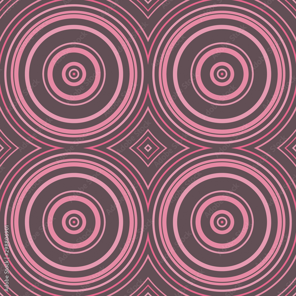 Symmetrical Circle Design In Dark Pastels Symmetrical Circle Design In Dark Pastels