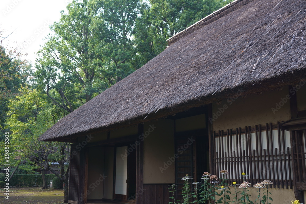 The old Japanese Farmers  house