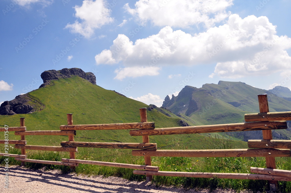 Fototapeta premium Dolomiten Höhenweg