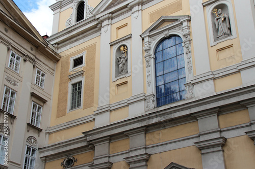 baroque church (Schottenkirche ) in vienna (austria) photo