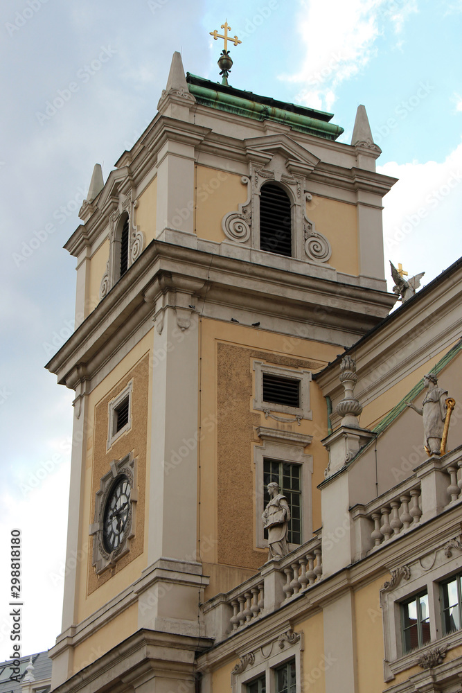 baroque church (Schottenkirche ) in vienna (austria)