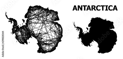 Carcass Map of Antarctica