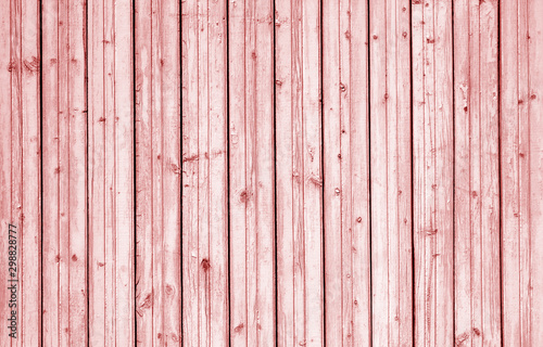 Wooden wall texture in red tone.