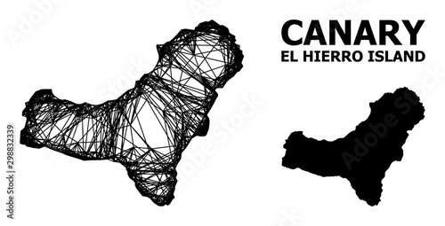Net Map of El Hierro Island