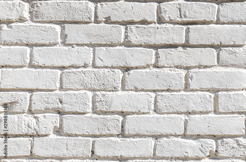 brick wall textured Abstract cement white pattern surface background wallpaper