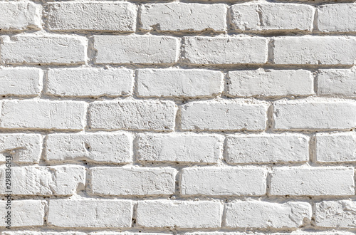 brick wall textured Abstract cement white pattern surface background wallpaper