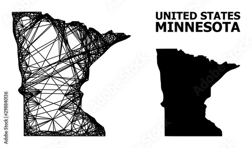 Web Map of Minnesota State