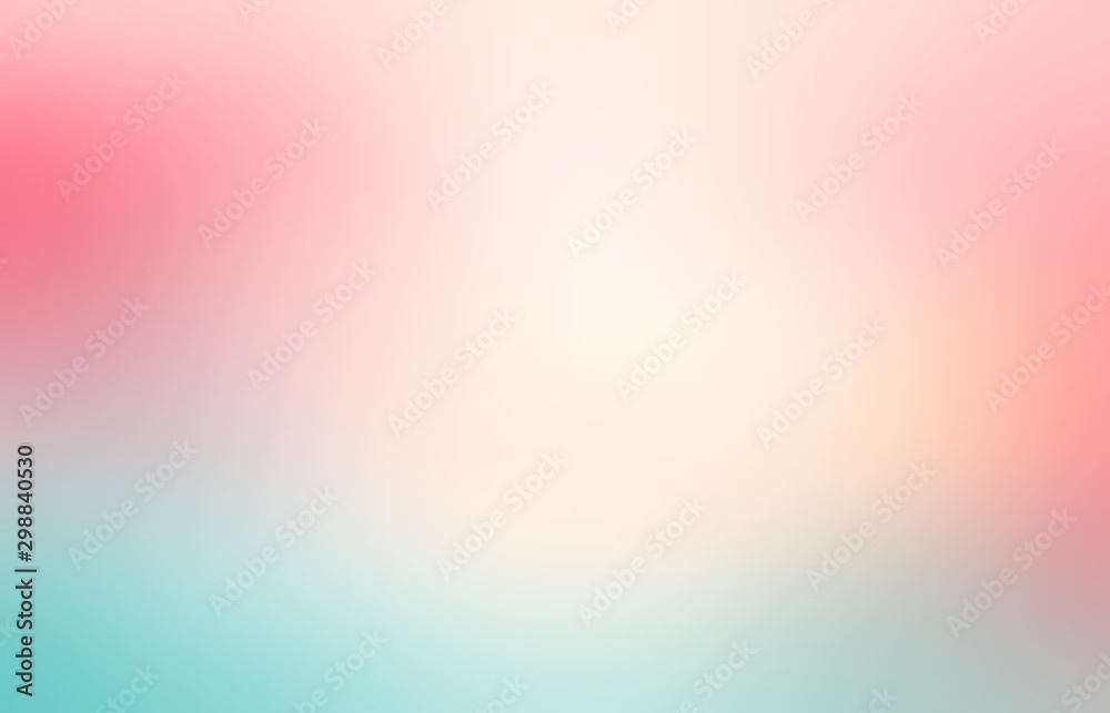 Pink blue empty background. Watercolor abstract illustration. Natural colors blurred texture. Trendy gradient image. 