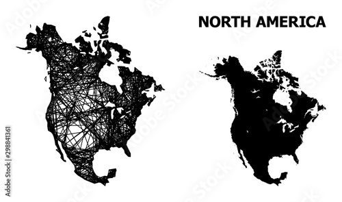 Net Map of North America