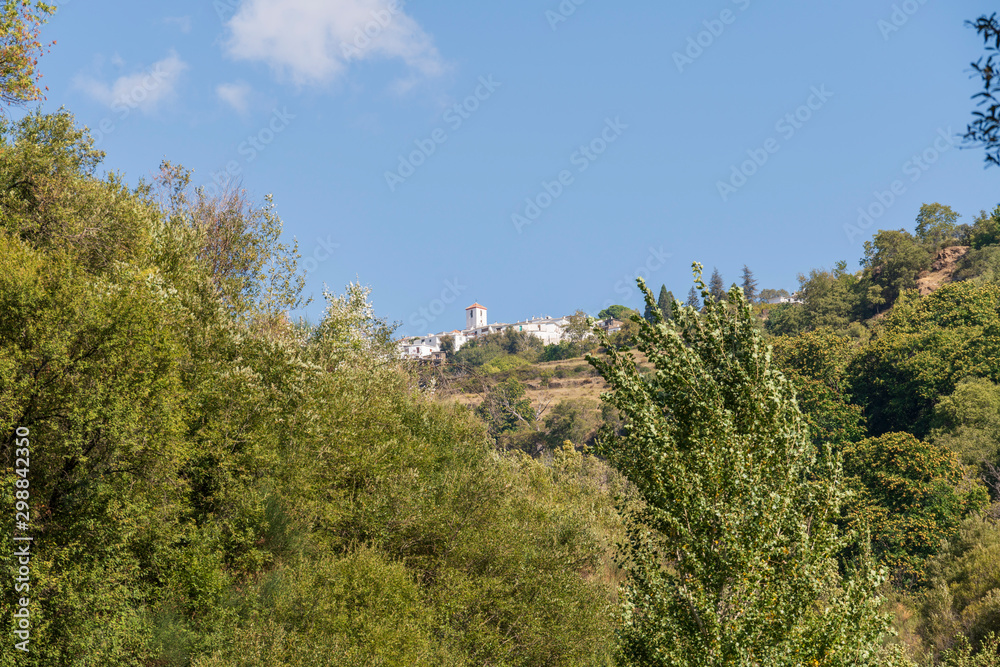 Fototapeta premium The high mountain village Capileira