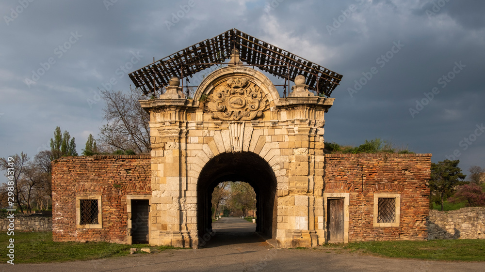 Gate of Charles VI, Belgrade fortress, Belgrade, Serbia