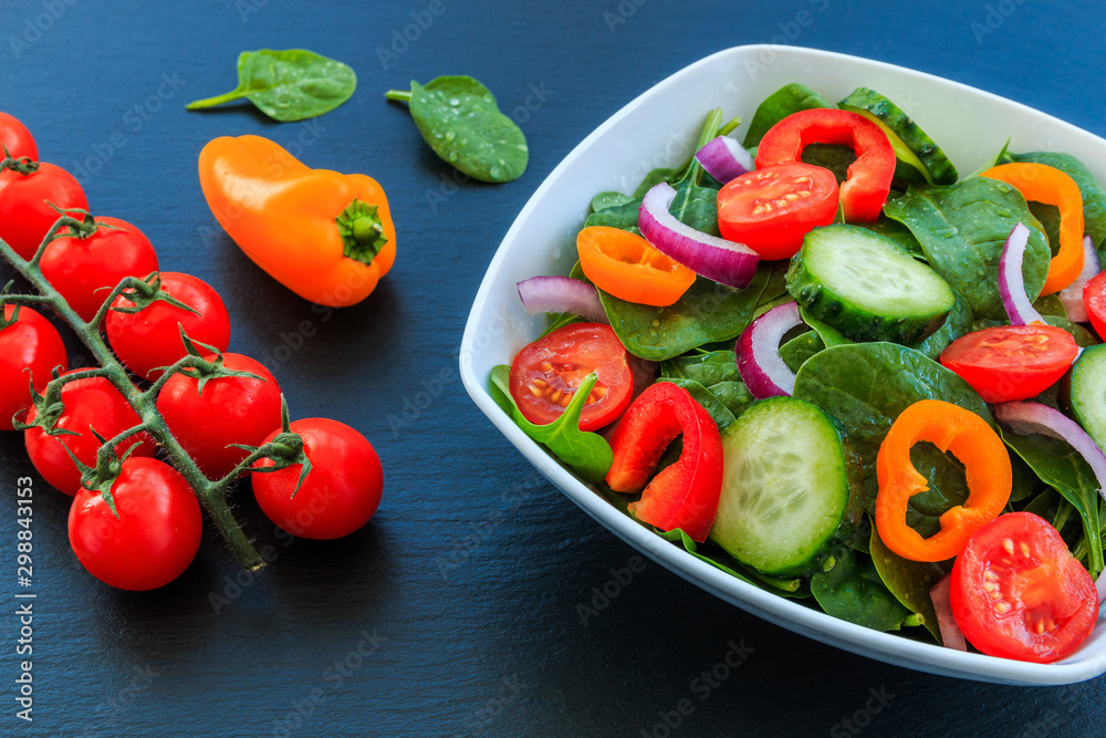 Vegetable salad. Vegetable salad.