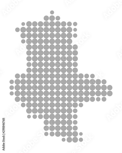 Karte von Sachsen-Anhalt