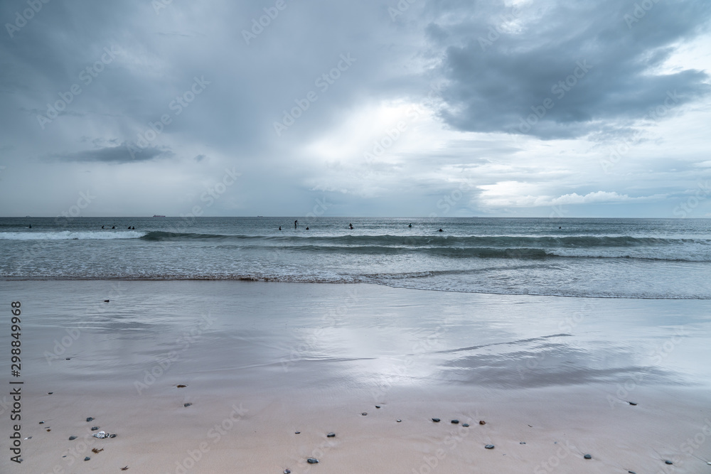 beach surfing day