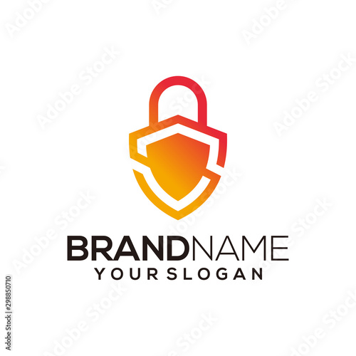 security logo design vector template