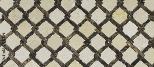abstract ceramic mosaic tile pattern for the kitchen