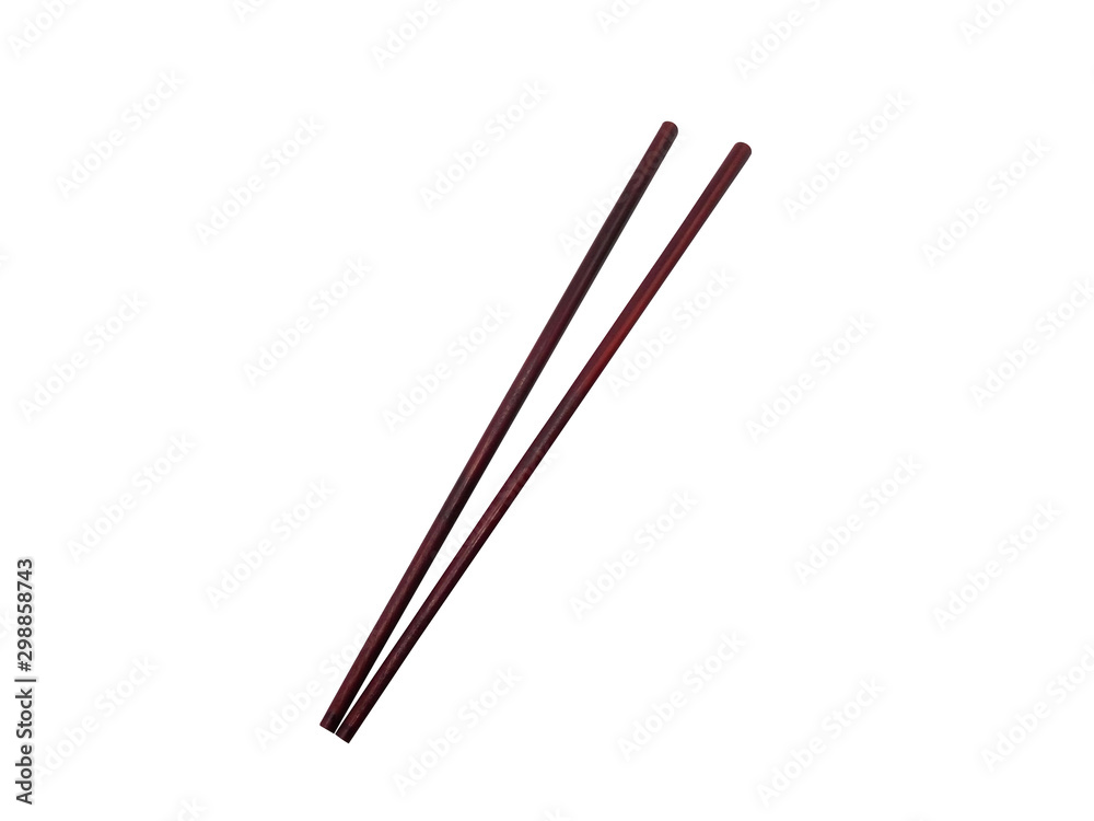 chopsticks isolated on white background. Clipping Path chopsticks isolated on white background. Clipping Path