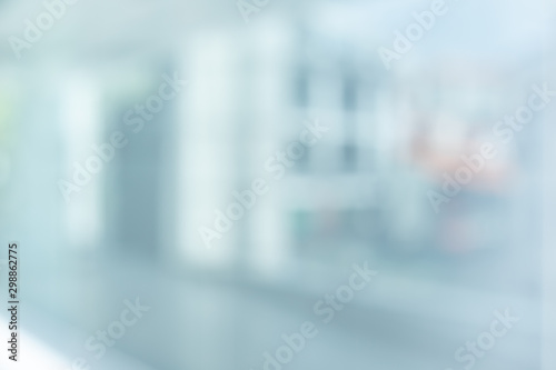 Blurred of abstract glass wall building,window background.modern material for key visual