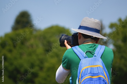 Taking a photo