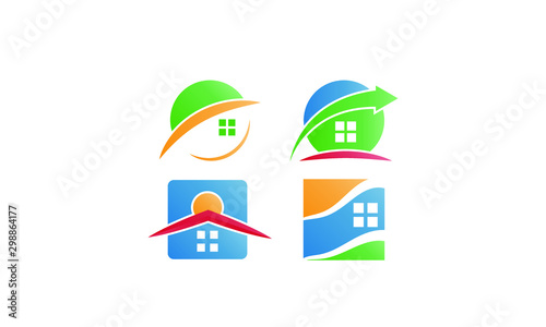 Real Estate Investment Logo Design Collection