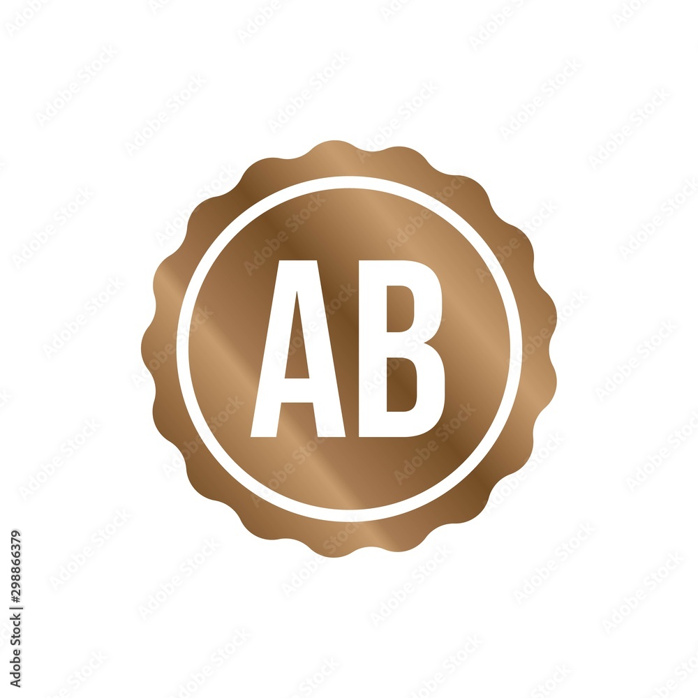 Initial Letter Logo AB Template Vector Design Initial Letter Logo AB Template Vector Design