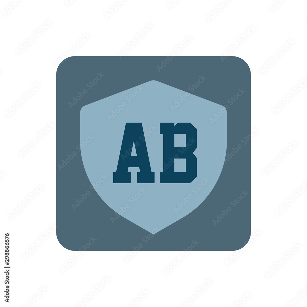 Initial Letter Logo AB Template Vector Design Initial Letter Logo AB Template Vector Design