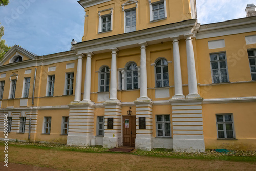 Wallpaper Mural BERNOVO, TVER REGION, RUSSIA - AUGUST 11, 2019: Museum building A.S. Pushkin. The main house  of the estate of the landowners Wulf. The village of Bernovo Torontodigital.ca