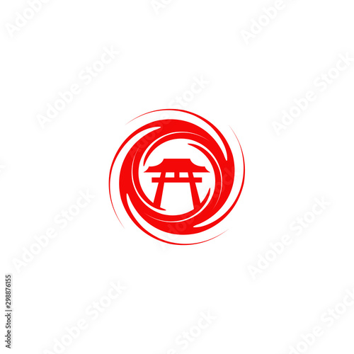 Dojo logo icon design vector template