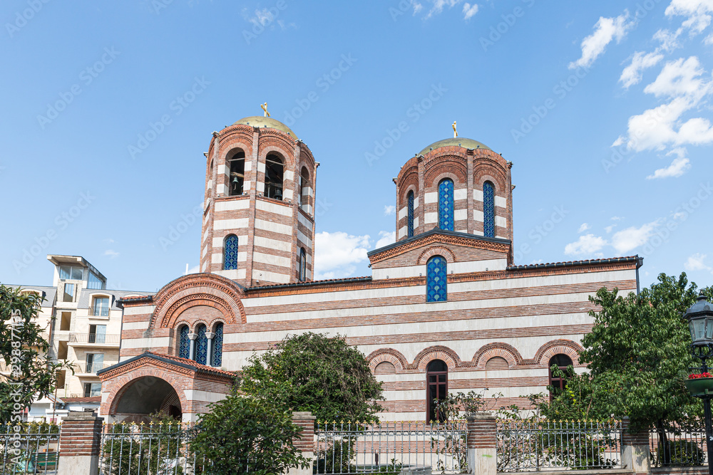 St. Nicolas Church near to Batumi Piazza square in the old part of the Batumi city - the capital of Adjara in Georgia