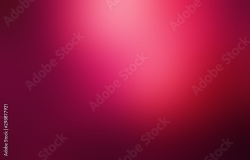 Valentine's day deep pink blurred background. Maroon abstract illustration. Exclusive crimson empty background. Cherry color festive texture.